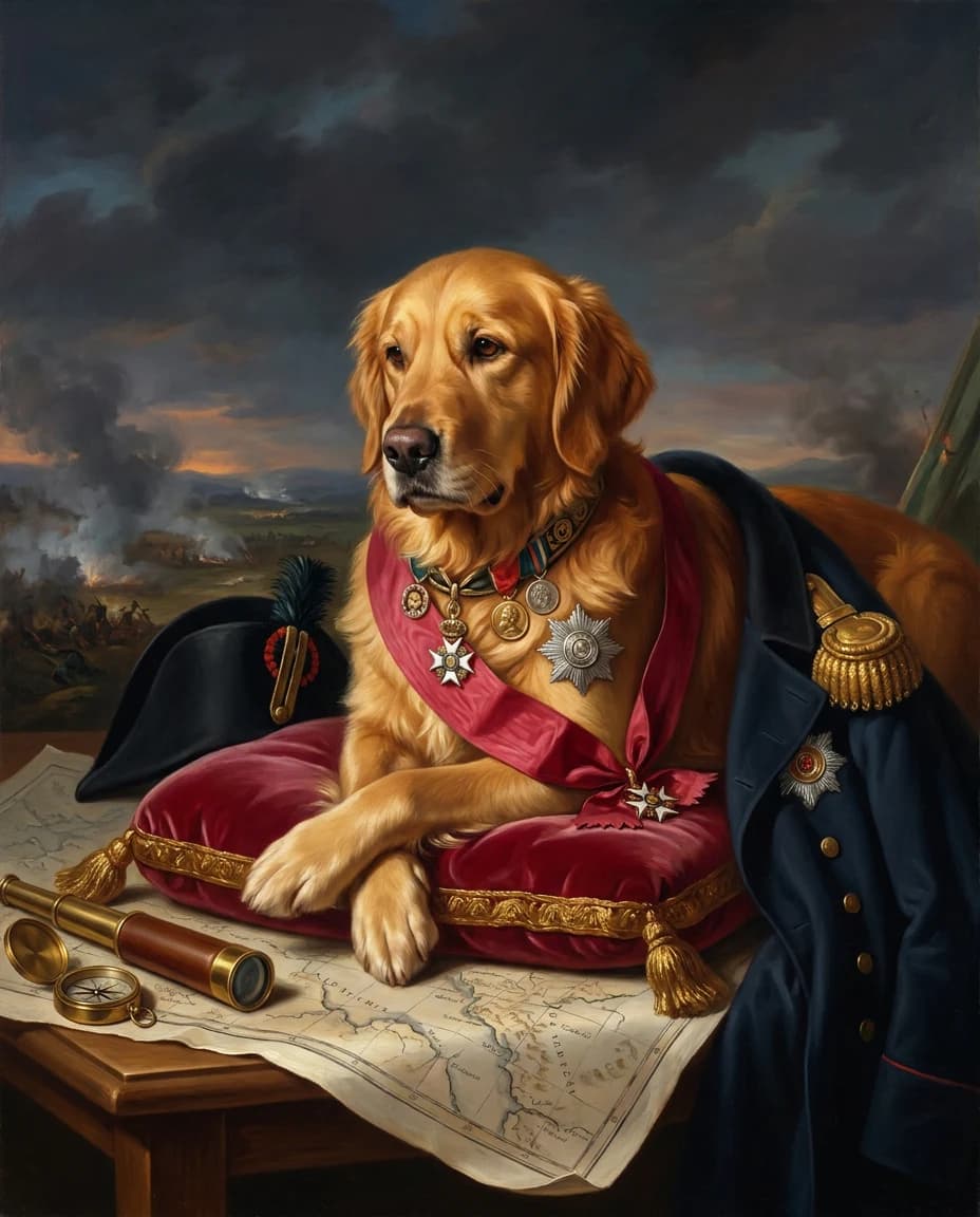 Military General portrait example